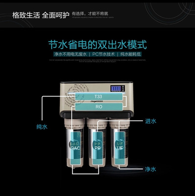 安吉尔净水器家用直饮高端过滤器J1205-ROB8C厨房自来水水龙头
